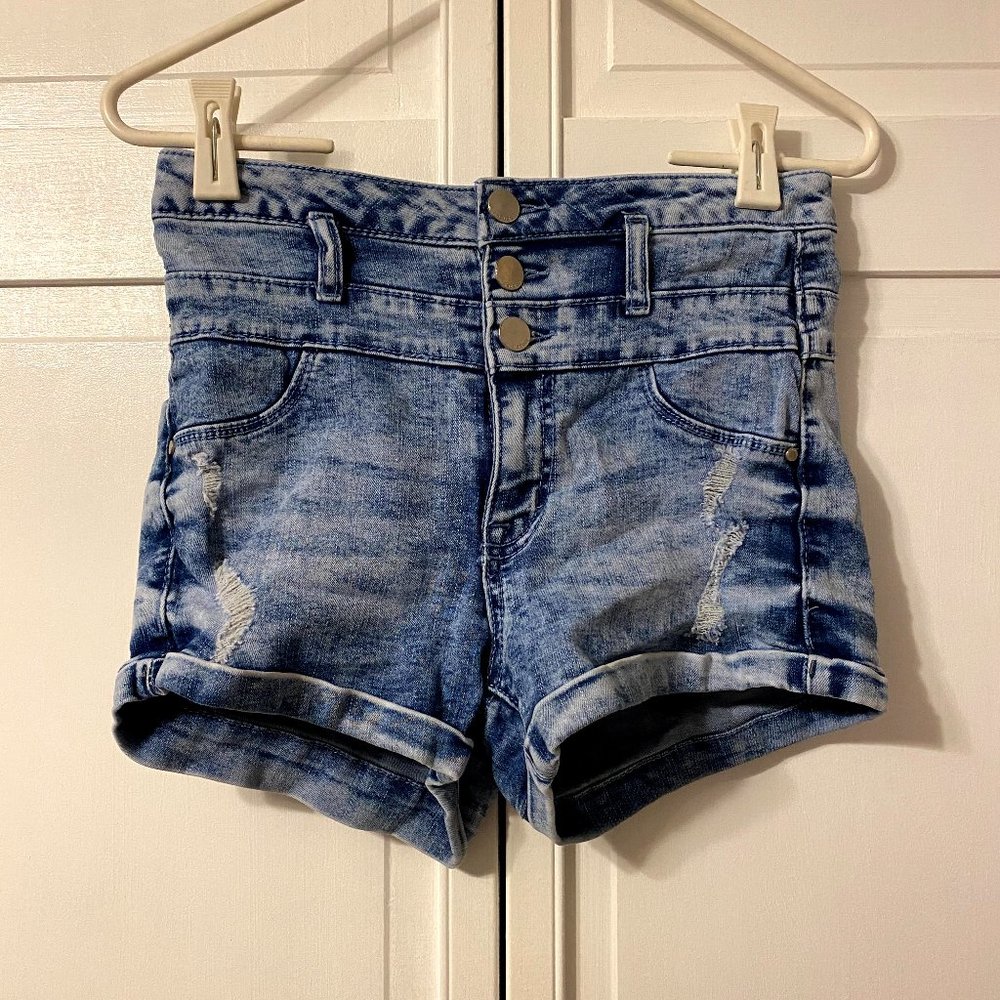 High Waisted Refuge Shorts